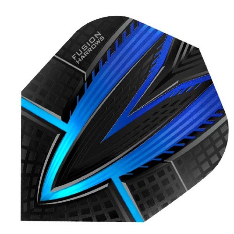 Piume Harrows Darts Flights Fusion Blue Aqua 4400