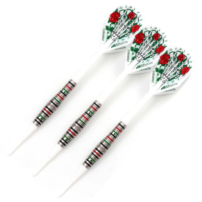 Darts Cuesoul Jazz Metal Torpedo Soft Tip 90% 19g Csjm-jmrwjt19