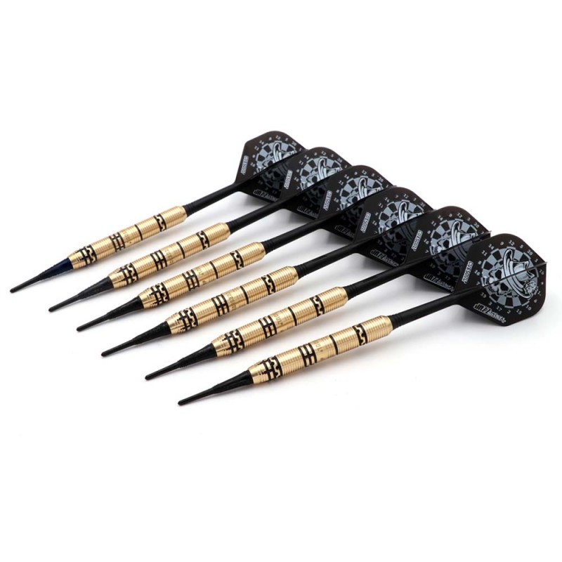 Dardos Lote Cuesoul Darts Jazz Metal Soft Tip 19g 2 Sets (6 Dardos)   Csjm-jmrj19