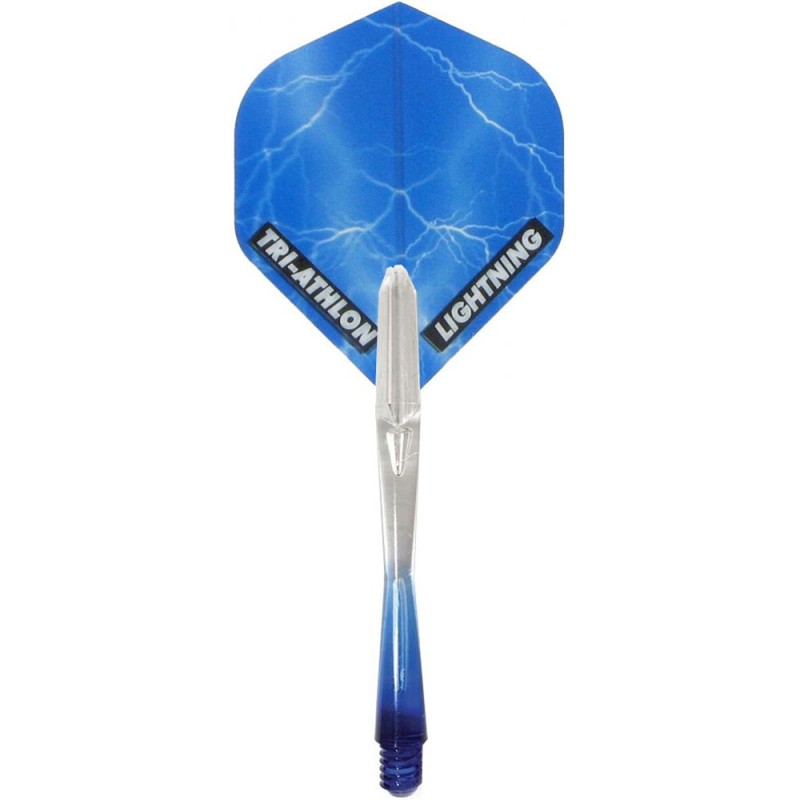 Sistema Cañas + Pluma Mckicks Thunder Lightning Blue Flight Shaft Set Mk-35102