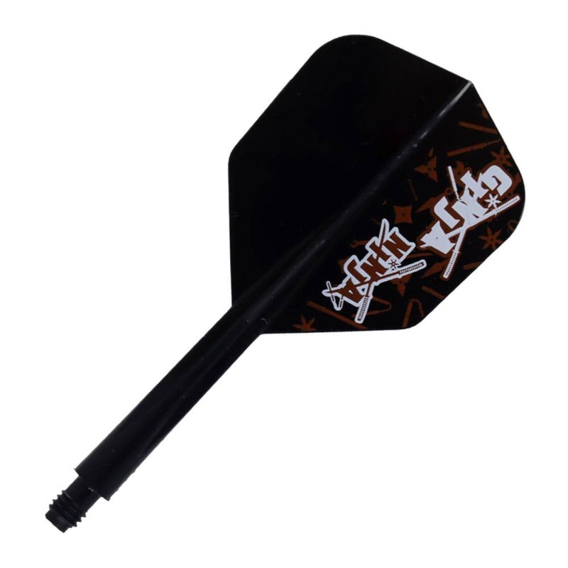 Plumas Condor Axe Shape Matt Campbell Ginja Ninja L 33.5mm 3 Uds. Negro