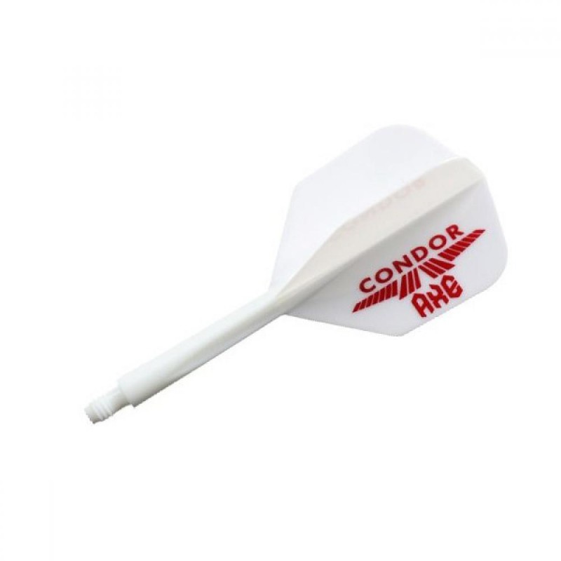 Plumes Condor Axe Shape Blanc Logo S 21.5mm Vous trois.