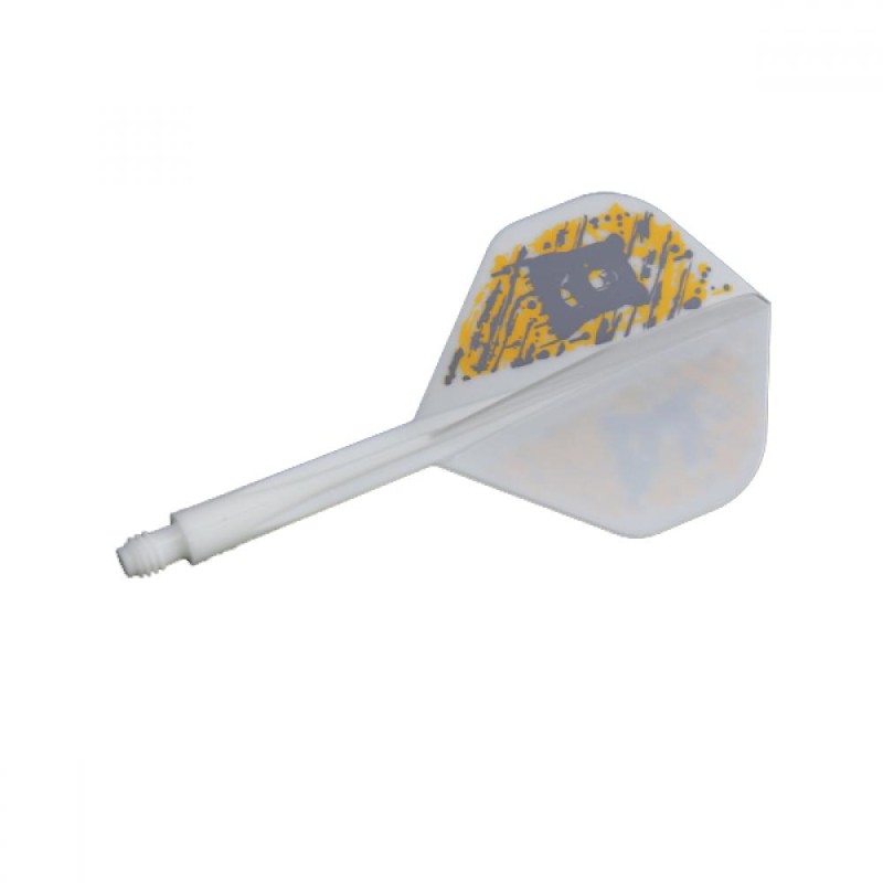 Piume Condor Axe Splash Bear Standard bianco M 27.5mm Voi tre.