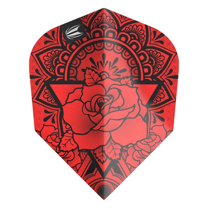 Fülle Target Darts Flights Ink Pro Red Ten-x 335440