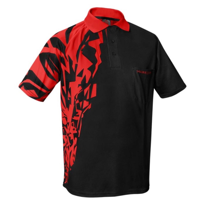 T-shirt Harrows Darts Rapide Rouge L