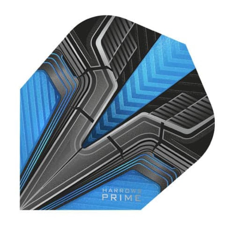 Feathers Harrows Darts Flights Prime and Revere Aqua Black 7539