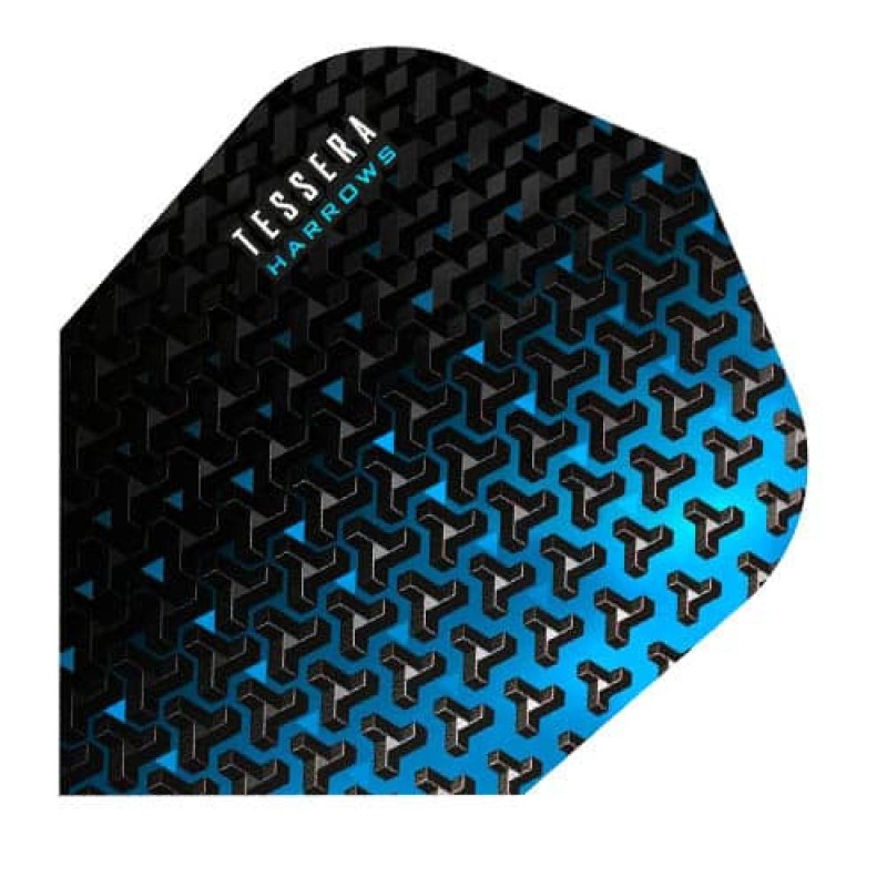 Fülle Harrows Darts Flights Tessera Blau 5703