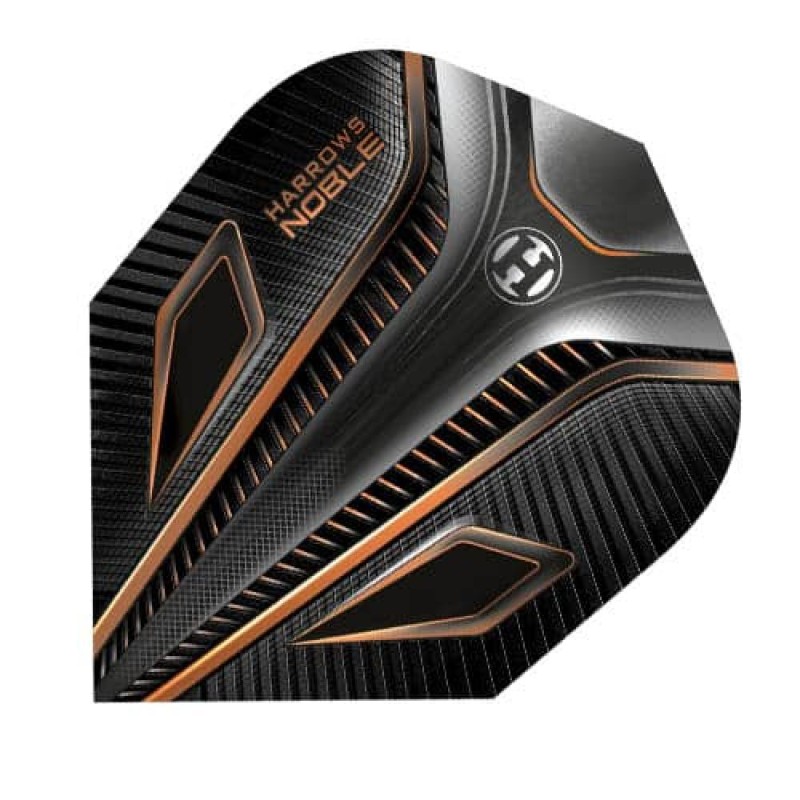 Plumas Harrows Darts Flights Noble Naranja 2700.