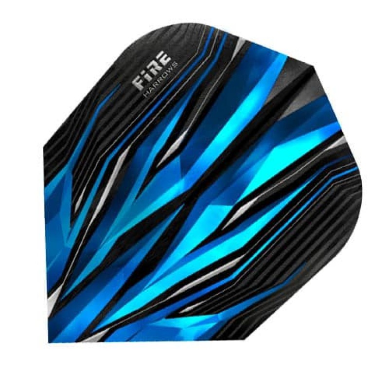 Fülle Harrows Darts Flights Feuer Blau 1103