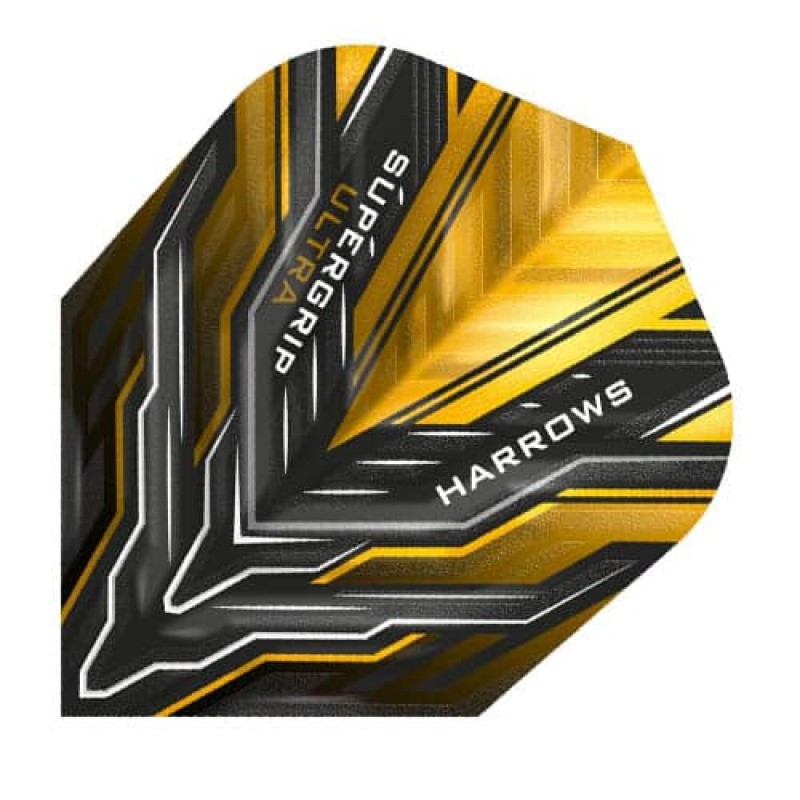 Feathers Harrows Darts Flights from Supergrip Ultra Gold 3503