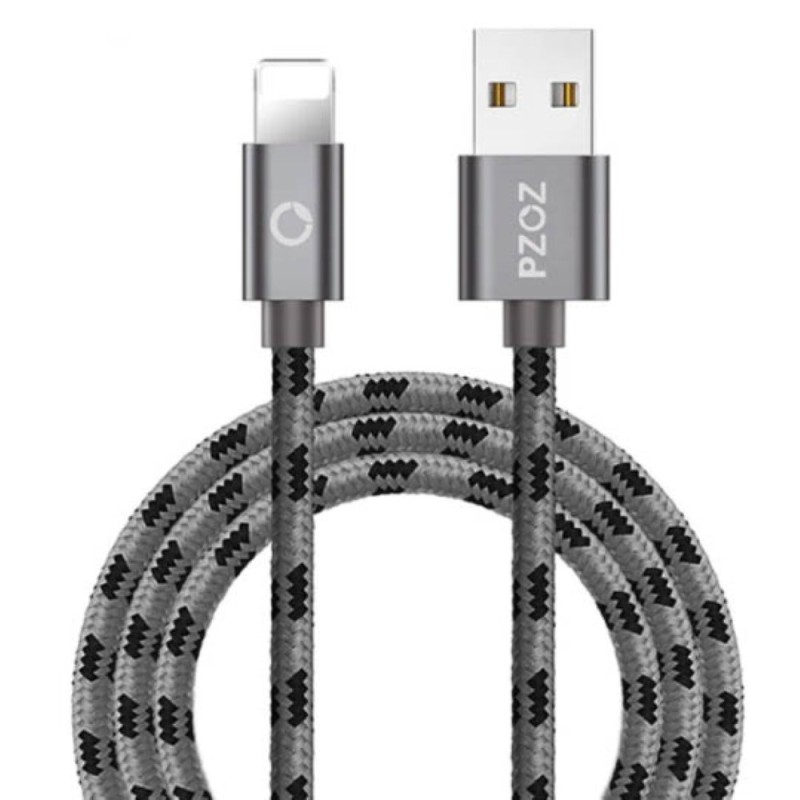 Cable Iphone De 2m Cobre Cinza 14 2.4a