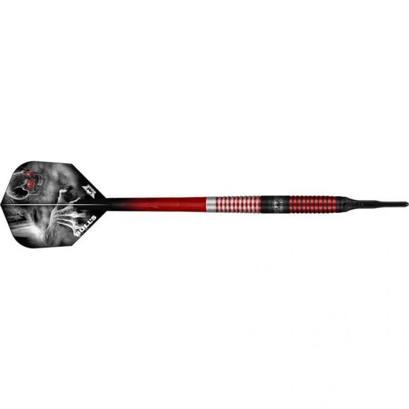 Les fléchettes Bulls Darts Le phantom grip 90% 22g 23222