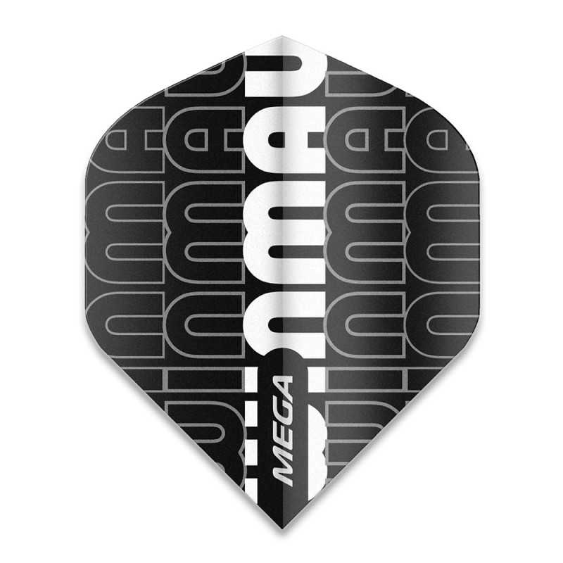 Piume Winmau Darts Mega Logo White 6900.236