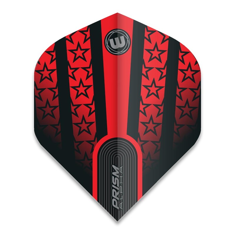 Piume Winmau Darts Prism Alpha Star Red 6915.178