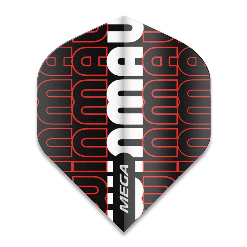 Piume Winmau Darts Mega Logo Red 6900.238