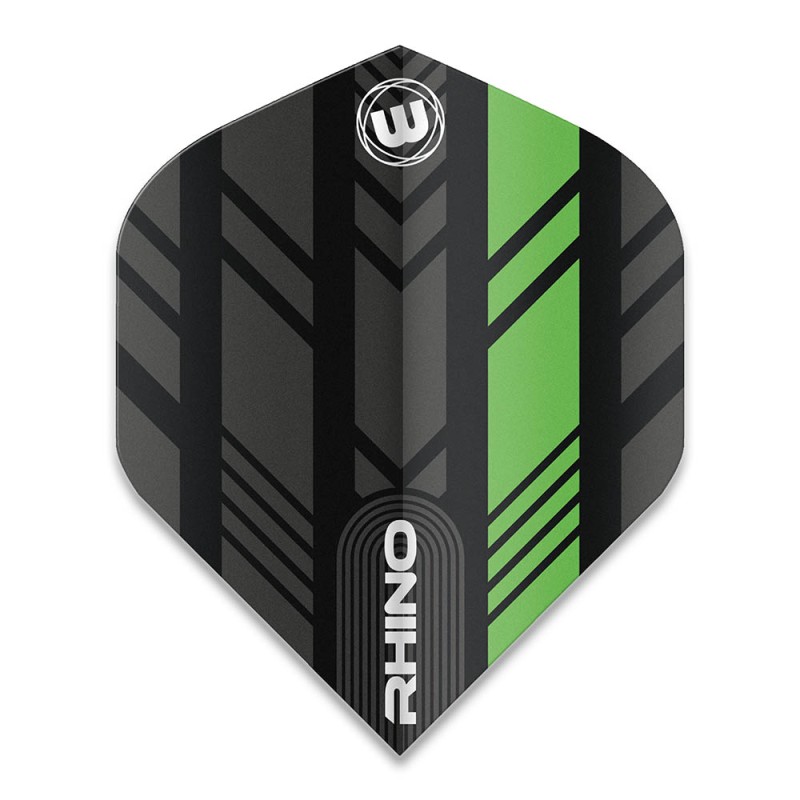 Fülle Winmau Darts Rhino Schwarz Grün 6905.193