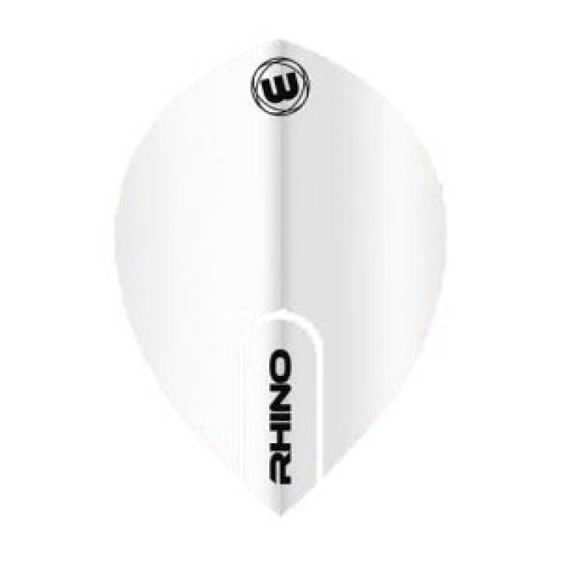 Feather Winmau Darts White oval rhino 6906.101