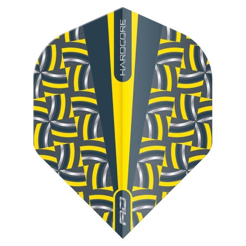 Plumas Flights Red Dragon Hardcore Radical Yellow Rope Tf6514