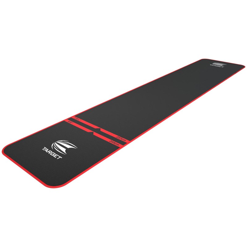 Protezione del pavimento Dart Mat Protezione del pavimento Target Darts Campione del mondo Red Trim 109055