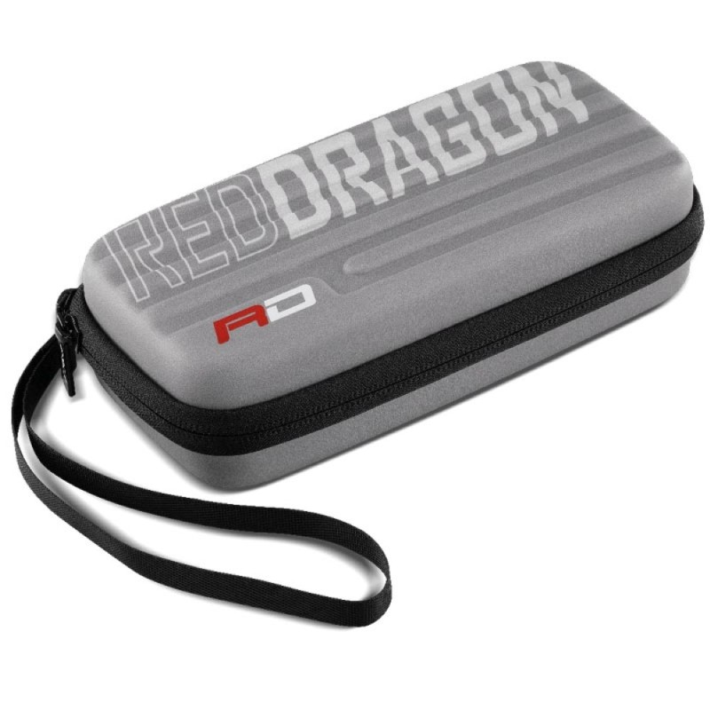 The Dart Fund Red Dragon Monza Dart Case is Grey X0566