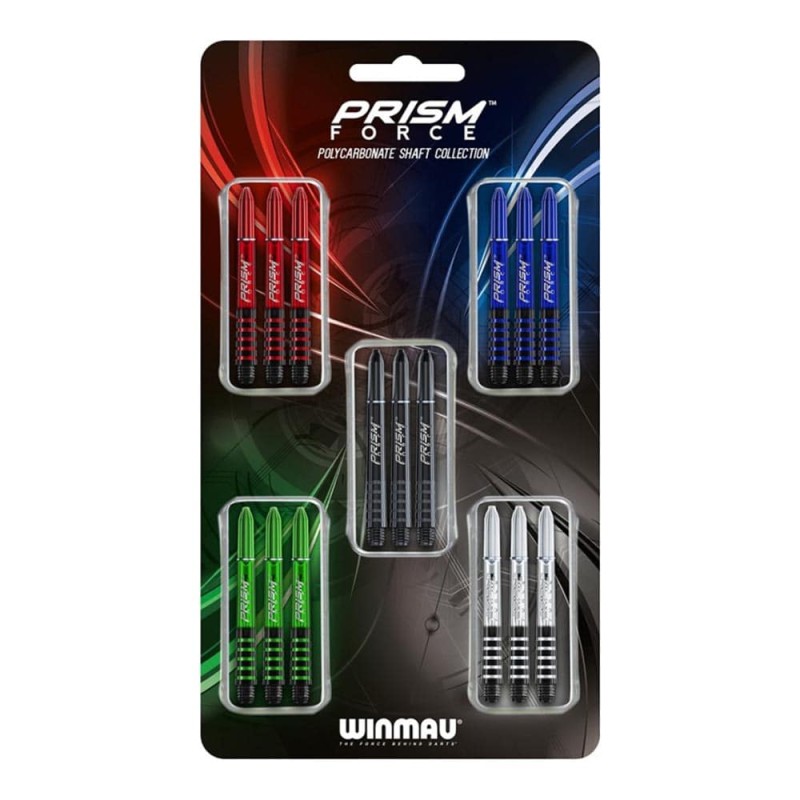 Canas Winmau Darts Prism Force Shaft Coleção 8118