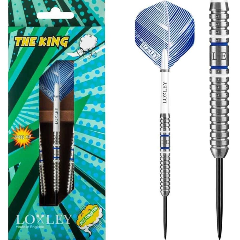 Dardo Loxley Darts The King 24g 90% punta d'acciaio