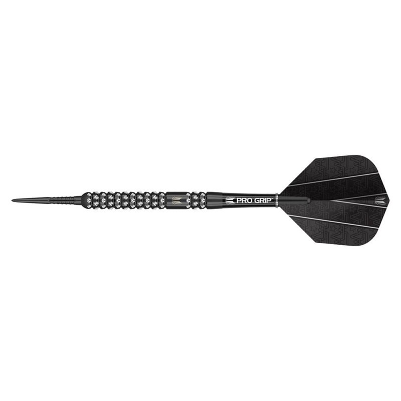 Dardo Target Darts Voltage Rob Cross Black Pixel Steel 90% 23gr 100557