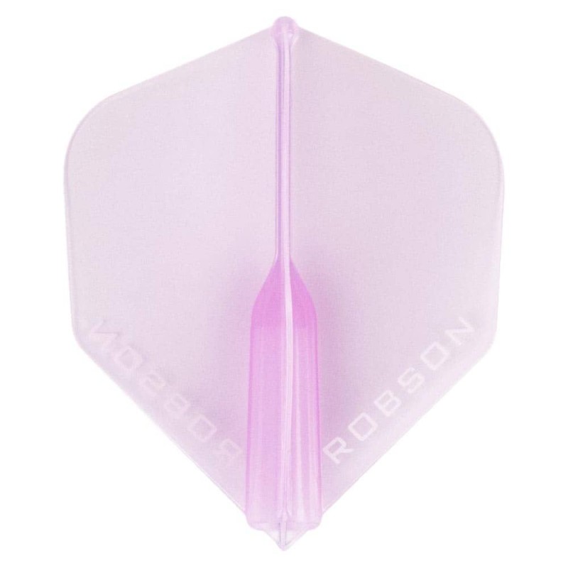 Feather Bulls Darts Robson Crystal Transparent pink standard 51752