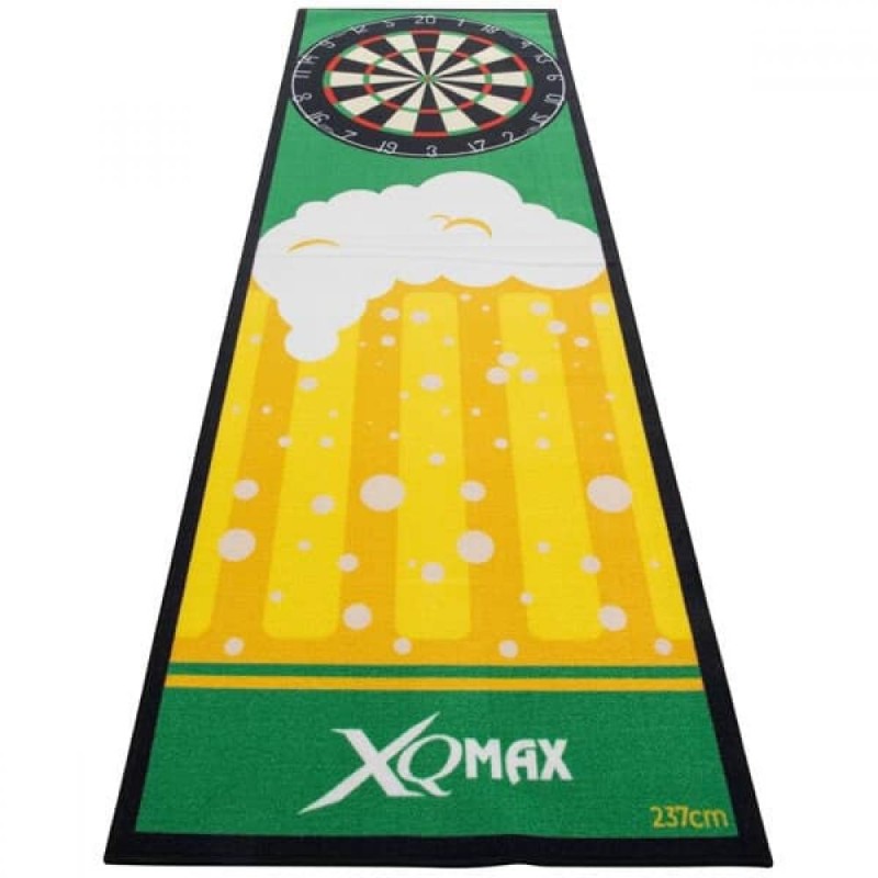 Protector Suelo Xq Max Dart Mat Verde Con Cerveza  Qd2100120