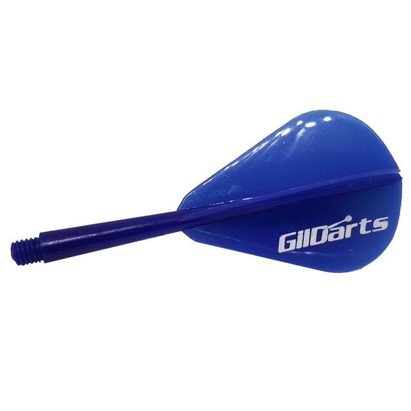 Plume Gildarts Fantail bleu M 27.5mm
