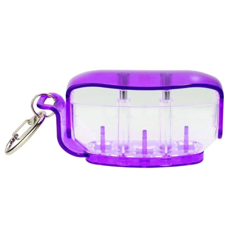 Cabeça Para Penas Fit Holder Roxo