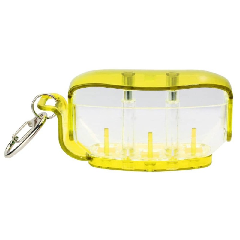 Cabeça Para Penas Fit Holder Amarelo