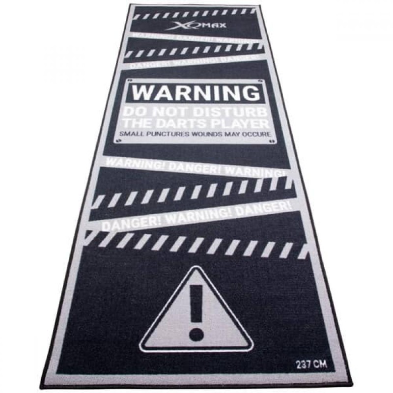 Protezione suolo Xq Max Dart Mat Warning Nero Qd2100110