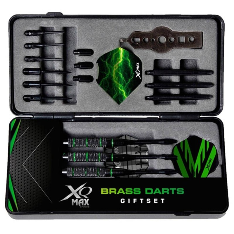 Xqmax Brass Darts Gifset Soft / Steel 16-21 Grammi Qd7001140