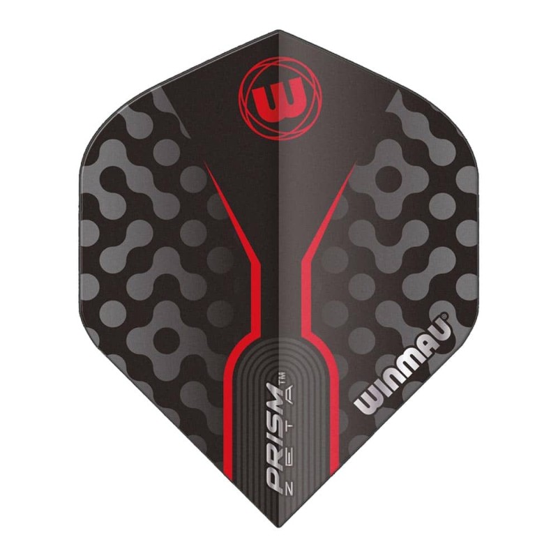 Fülle Winmau Darts Prism Zeta Schwarz, Grau Rot Standard 6915.306