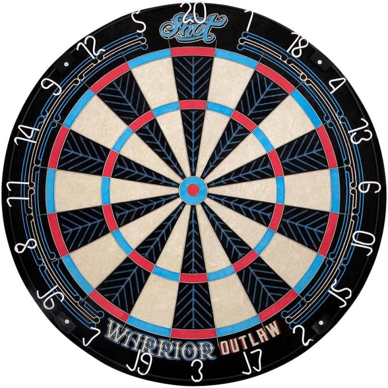 Diana tradizionale Shot Warrior Outlaw Dartboard Sh-sb3021