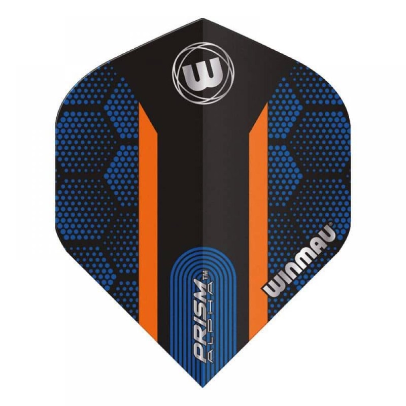 Fülle Winmau Darts Prism Alpha Blau Orange Hexagon 6915.184