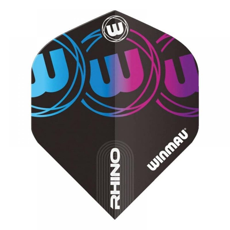 Fülle Winmau Darts Rhino Schwarz Blau Lila 6905.229