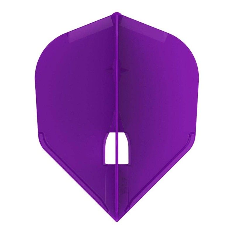 As plumas L-style Champagne Flights L3pro Shape Deep Purple