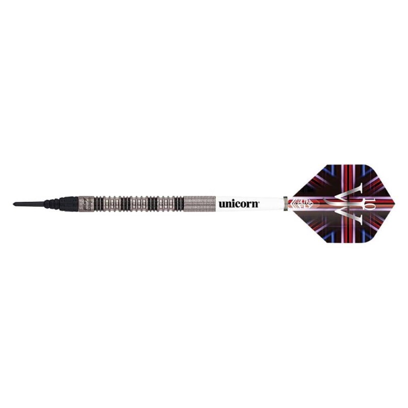 Les fléchettes Unicorn Darts Première James Wade 70% 20gr 04623