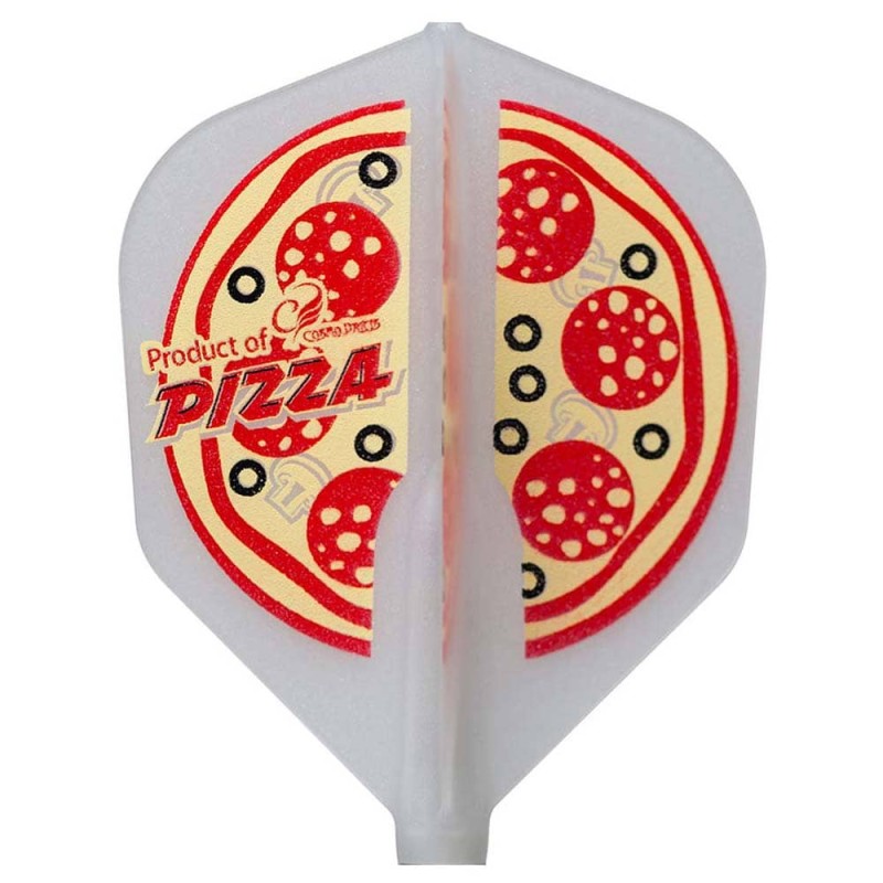 Des plumes Fit Flight Pizza Shape