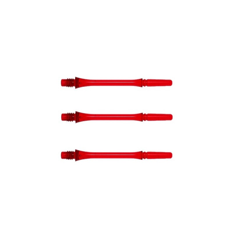 FIT SHAFT GEAR SLIM Spinning 31 mm rosso 3 Uds.