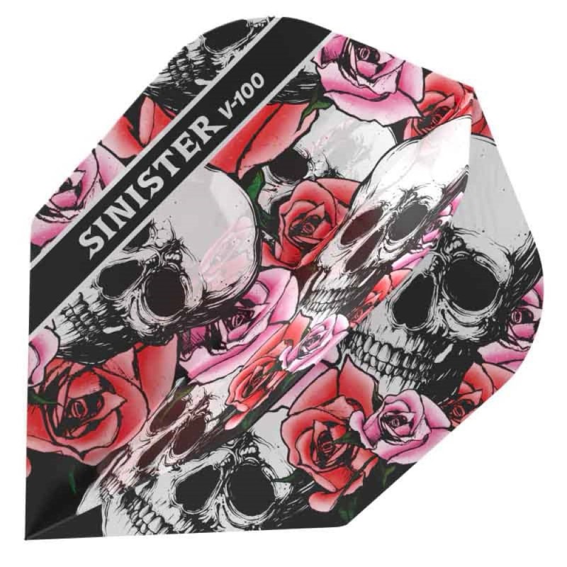 Feuerstein Darts Viper Flights Sinister Standard Rot Pink 30-3702