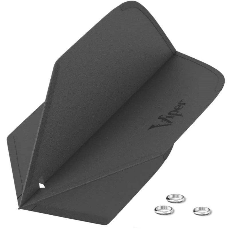 Pluma Darts Viper Cool Flights Standard Negro 30-7725