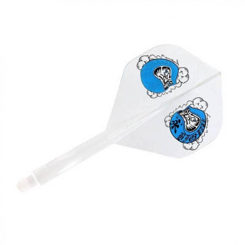 Feathers Condor Axe Standard Daruma Baby Clear Blue L 33.5m Three of you.