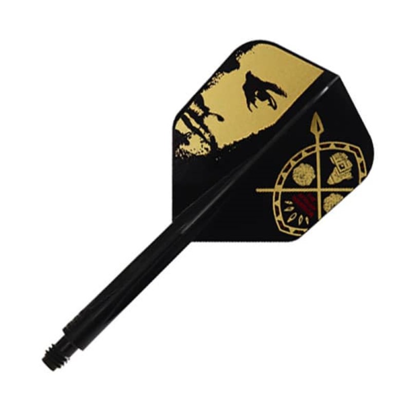 Plumas Condor Axe Inspiration 3 Shape Negro L 33.5m 3 Uds.