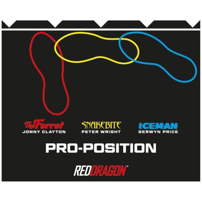 Protezione del suolo Red Dragon Pro-position Dart Mat Z0168