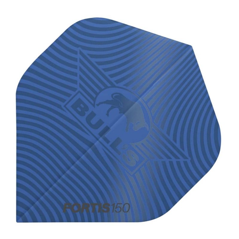 Feathers Bulls Darts Fortis flights standard blue 50914