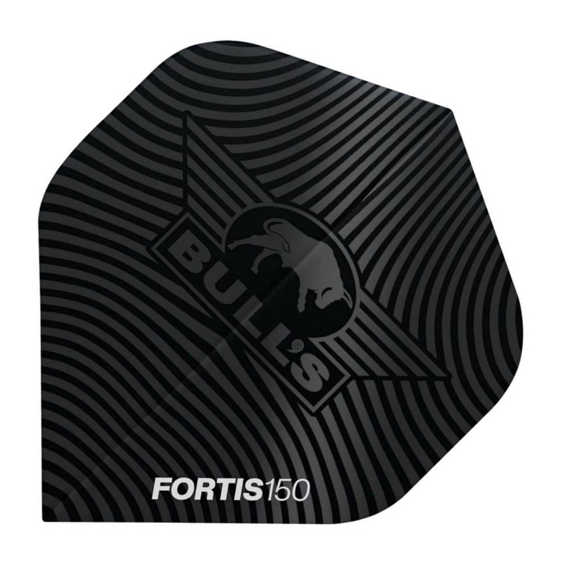 Fülle Bulls Darts Fortis Flights Standard Schwarz 50912