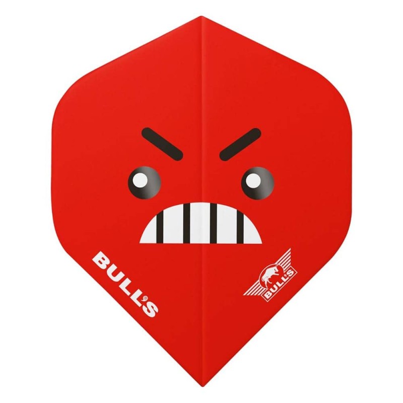 Plumes Bulls Darts Smiley 100 Angry Standard 50891 Je suis désolé